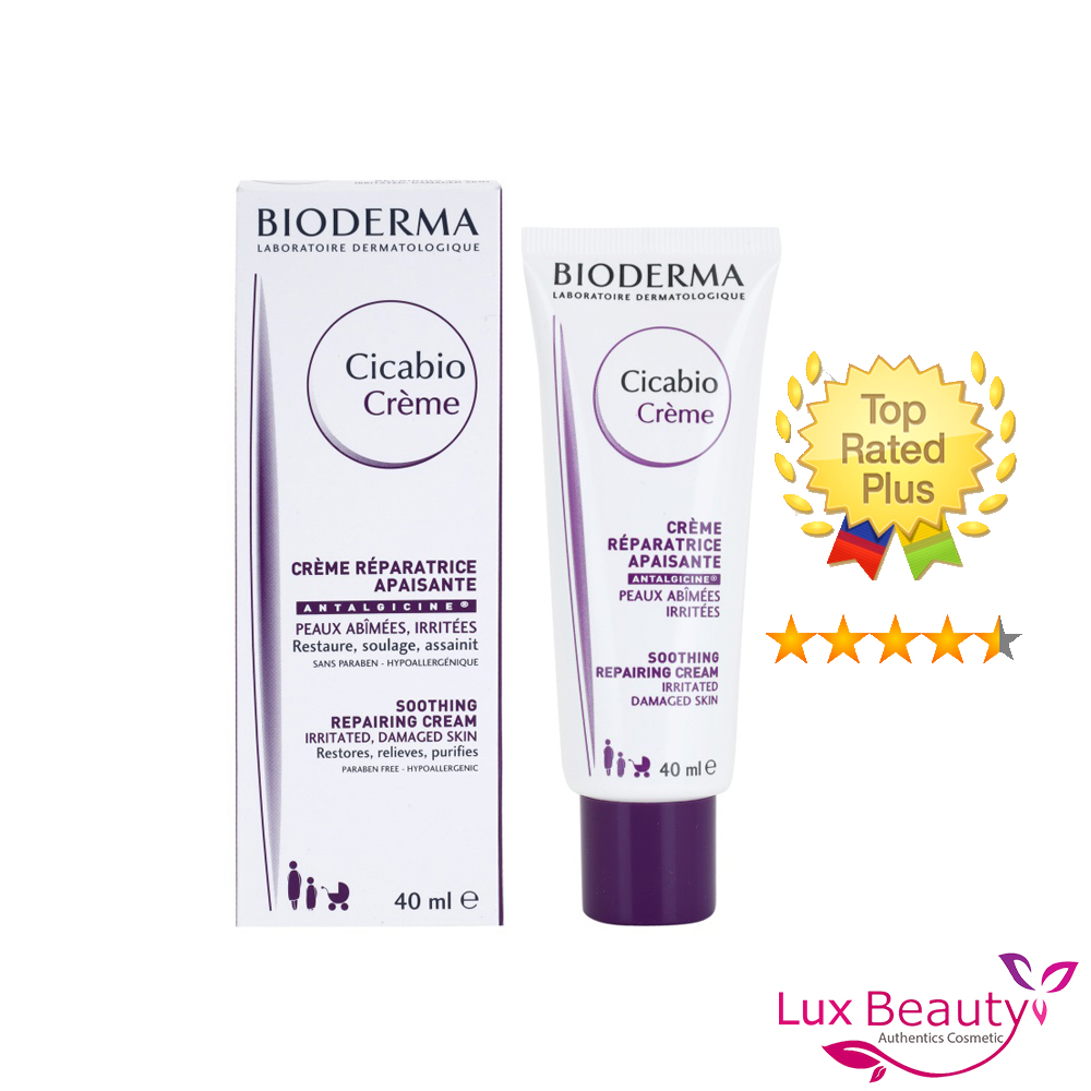 Kem Làm Lành Bioderma Cicabio Cream Phục Hồi Da Tổn Thương (tím)