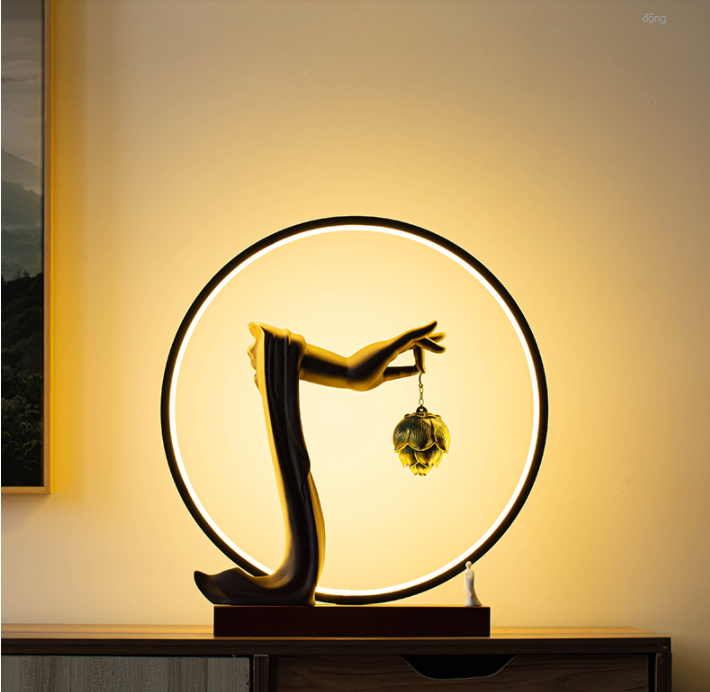 Bộ decor bàn tay phật để bàn kệ đẹp sang trọng - Có thể đặt trầm hương nụ T42