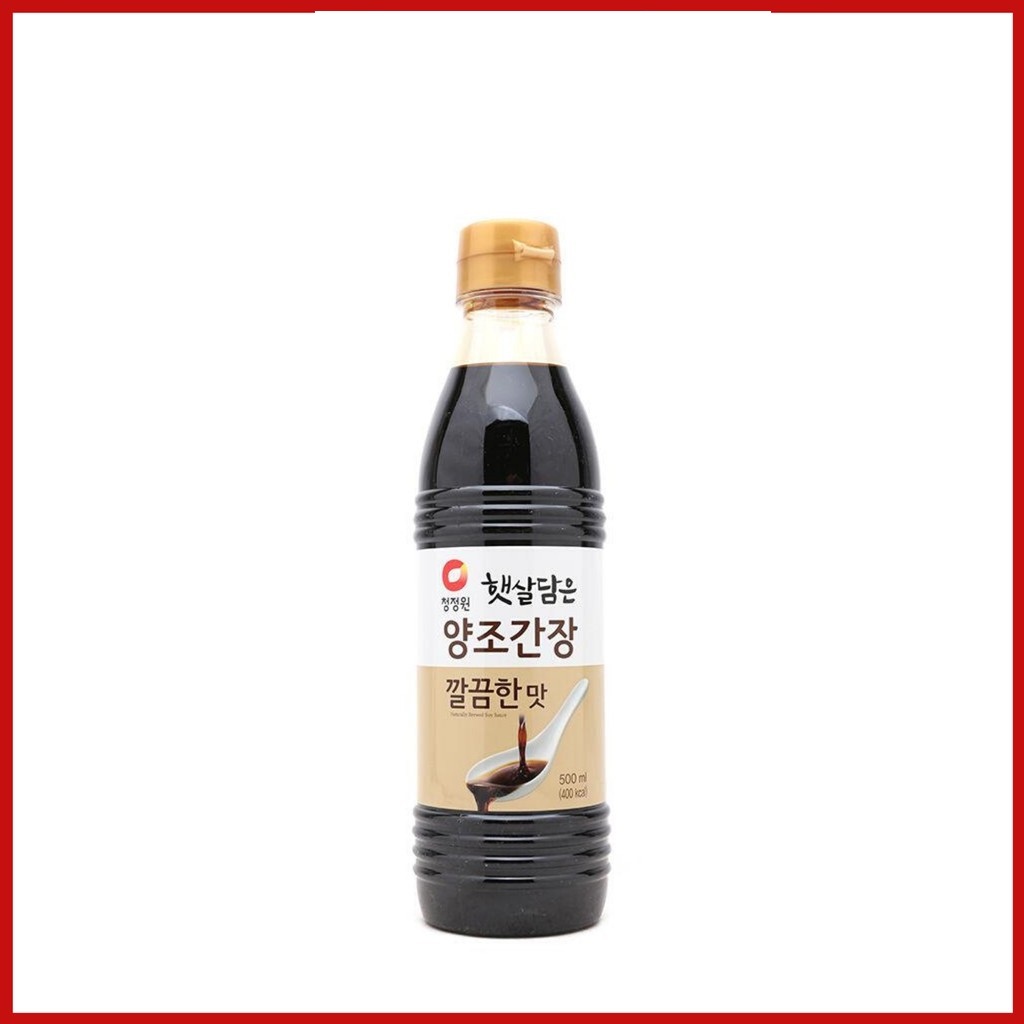 HOT SALE Nước tương CJW Hàn Quốc lên men tự nhiên 500ml