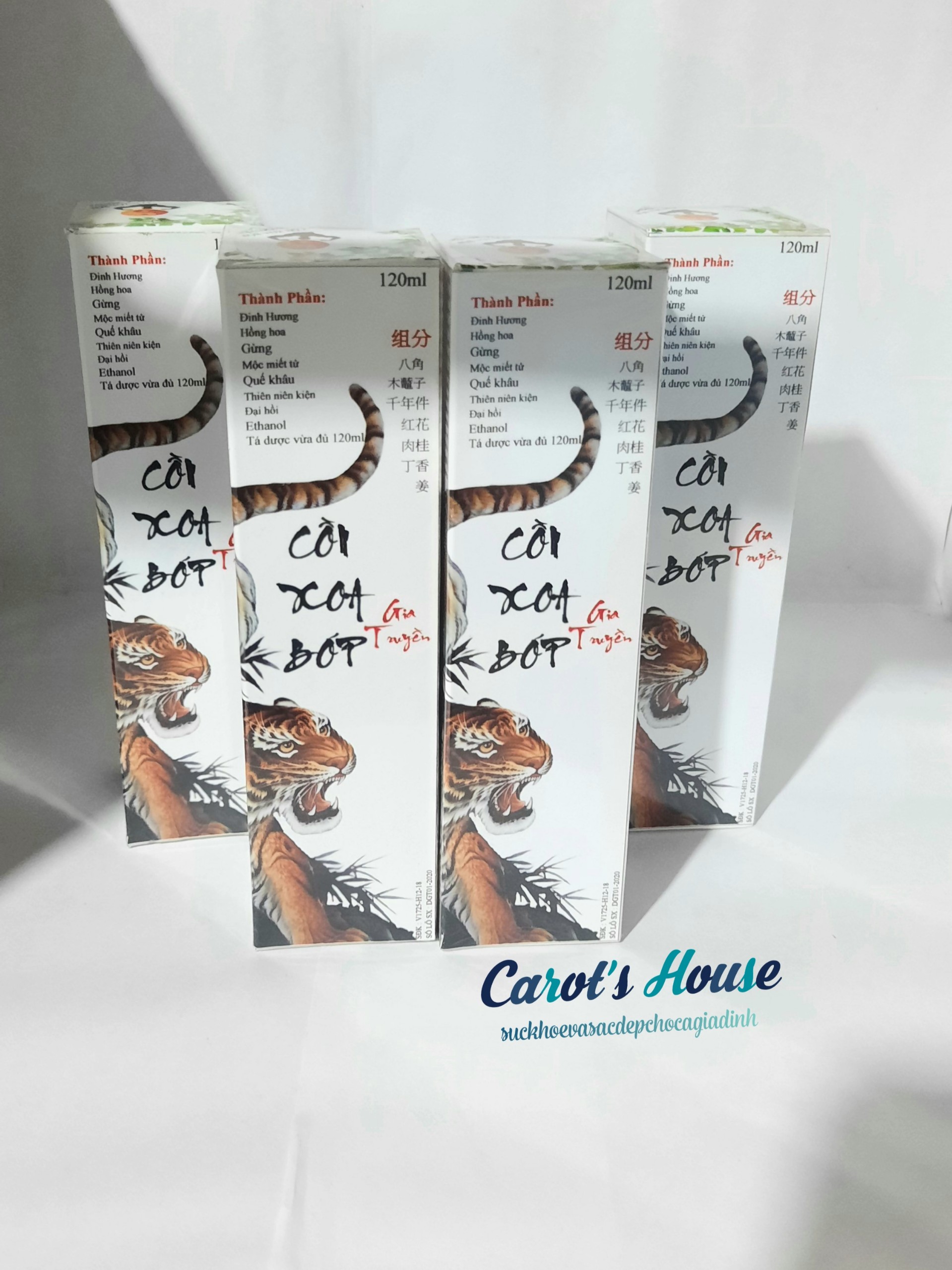 Cồn xoa bóp gia truyền chai xịt 120ml
