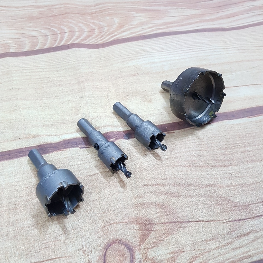 Mũi khoan khoét sắt tôn nhựa các cỡ 16-60mm theo phân loại