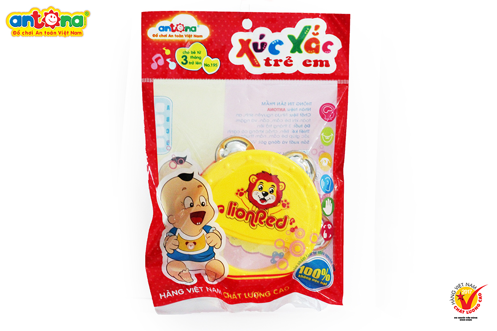 Đồ chơi xúc xắc an toàn - Xắc xô cho bé hàng Việt Nam Antona