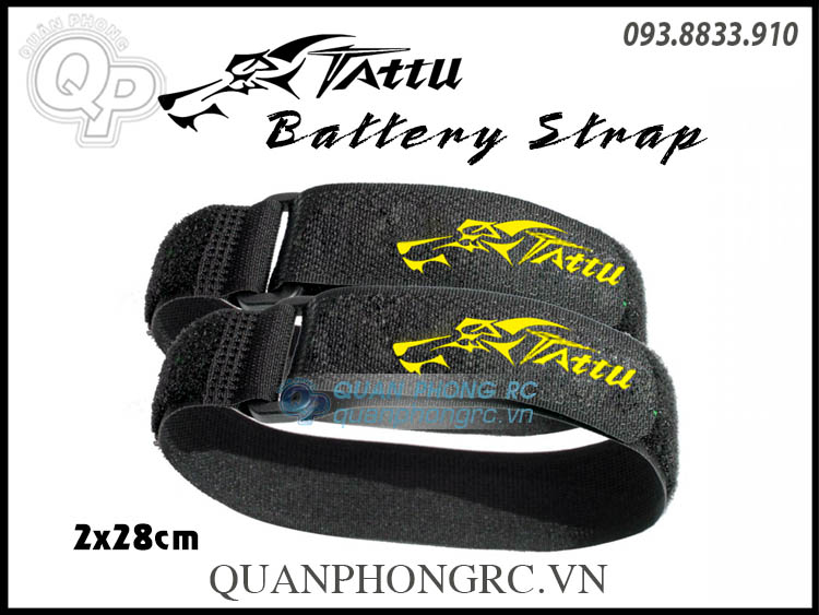 Dây Ràng Pin Gens Tattu 2cm*28cm Battery Strap dành cho máy bay điều khiển