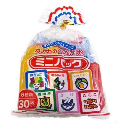 Gia vị rắc cơm Furikake nội địa Nhật cho bé ăn dặm 6 vị gồm 30 gói nhỏ, sản phẩm tốt, chất lượng cao, cam kết như hình, độ bền cao