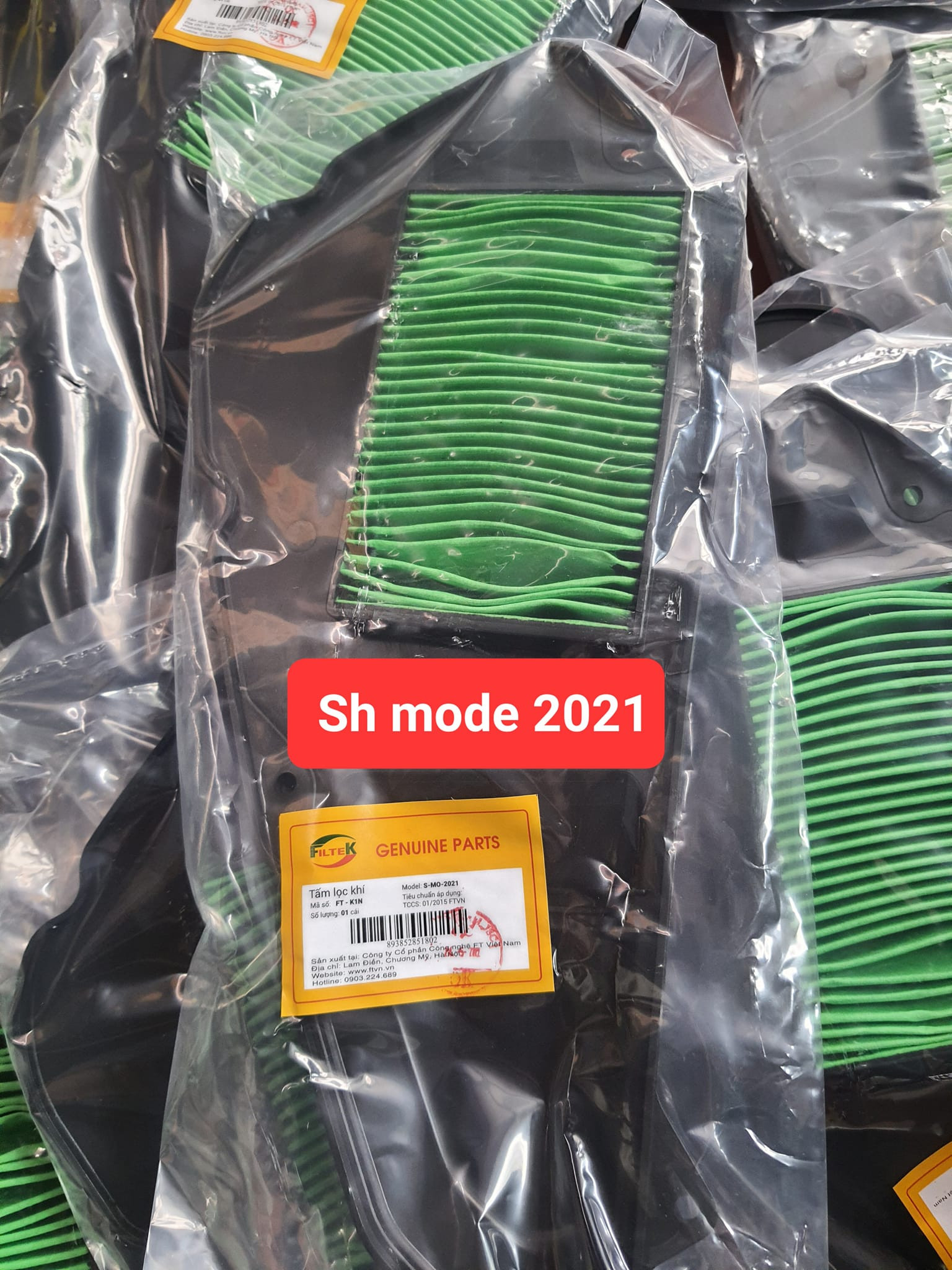 Lọc gió dành cho xe máy sh mode mã k29