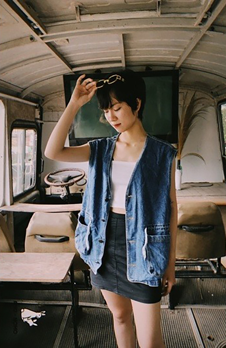 Áo gile jean nam, nữ