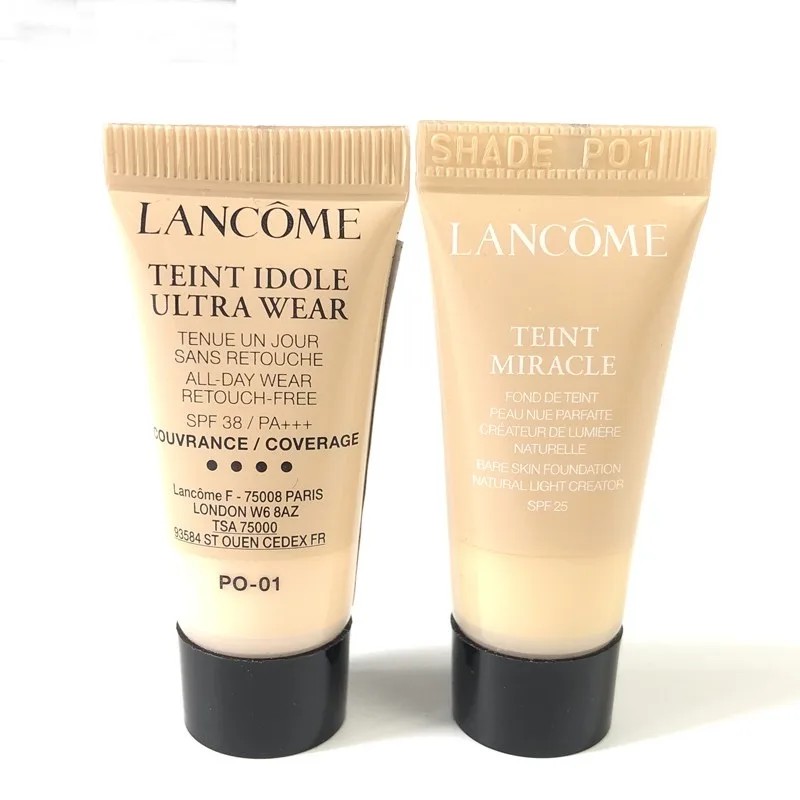 Kem nền Lancome Teint Idole Ultra Wear spf 15 mini 5ml kiềm dầu, lâu trôi thời gian bám tốt