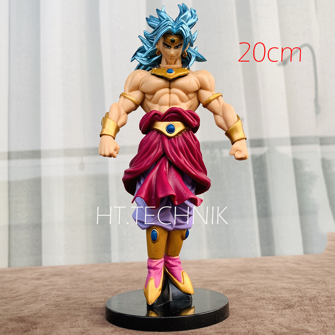 Mô Hình Figure Nhân Vật Dragon Ball Broly Tóc Xanh 20cm, Cam Đoan Hàng Như Hình, Ảnh Thật Shop Tự Chụp