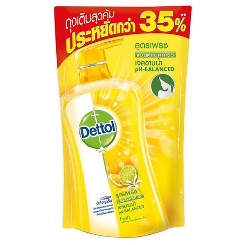 SỮA TẮM DIỆT KHUẨN DƯỠNG DA DETTOL GEL BỊCH 400ML-HÀNG XÁCH TAY THÁI LAN