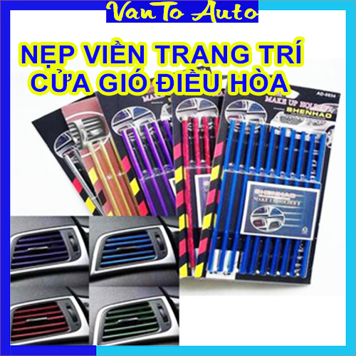 Nẹp Trang Trí Cửa Gió Điều Hòa Ô Tô - Nẹp Viền Cửa Gió Điều Hòa Ô Tô