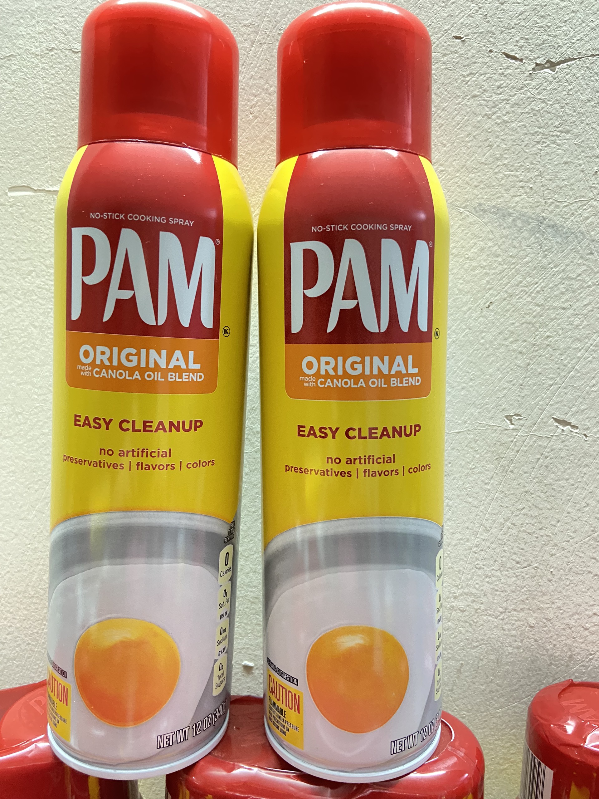 Dầu ăn kiêng pam original - dạng xịt 12oz,0 calories