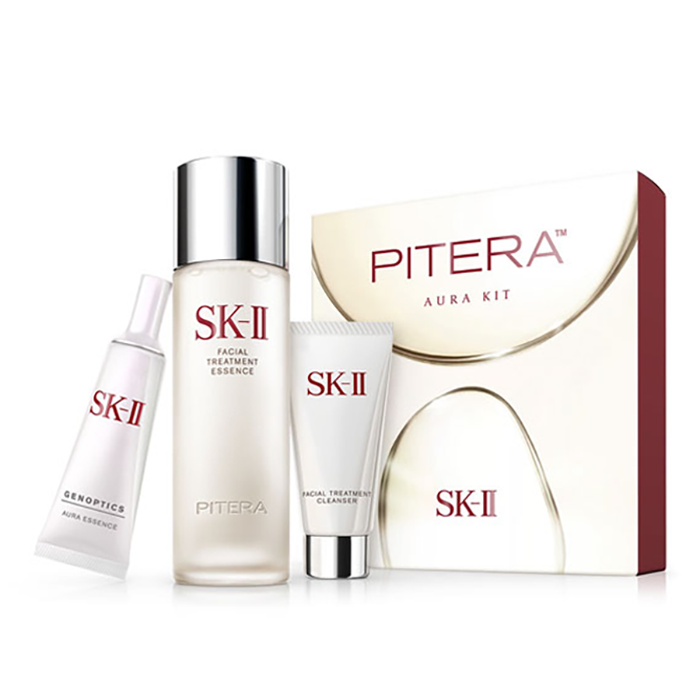 Bộ dưỡng da sk-ii pitera aura kit - 3 sản phẩm