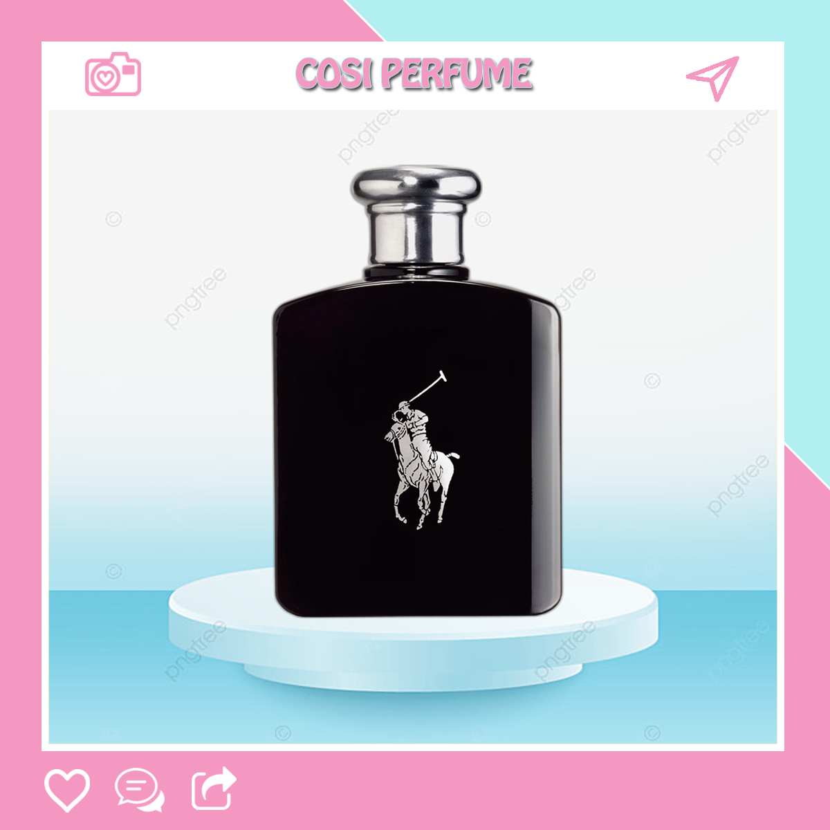 Nước hoa polo black ralph lauren edt 100ml - hương thơm mạnh mẽ