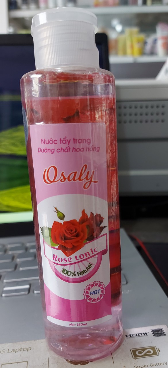 nước tẩy trang dưỡng chất hoa hồng chai 160ml