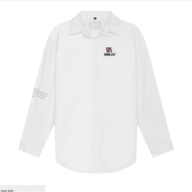 Áo sơ mi tay dài minimalist shirt - zunezx