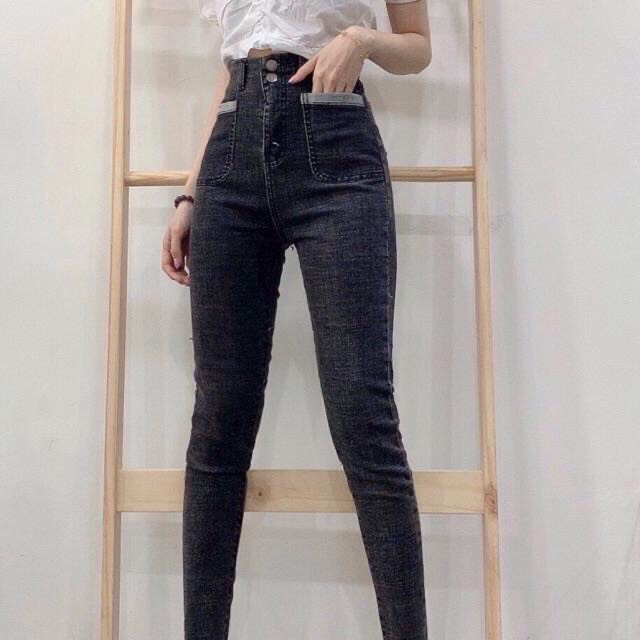 Mẫu Quần Jeans Nữ Đẹp Hàng Hiệu, Quần Bò Nữ Cao Cấp Thịnh Hành - V-SIXTYFOUR
