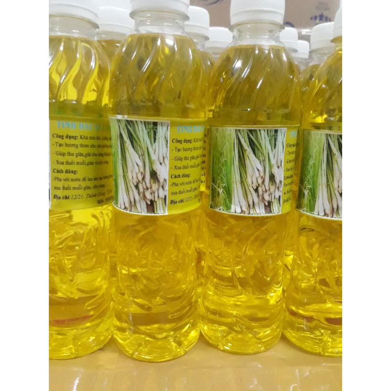 Tinh dầu sả chanh đậm đặc chai 500ml
