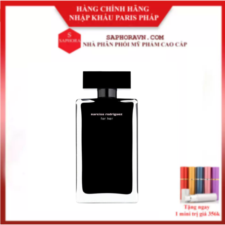 Nước hoa Narciso Rodriguez for Her EDT đen 100ml