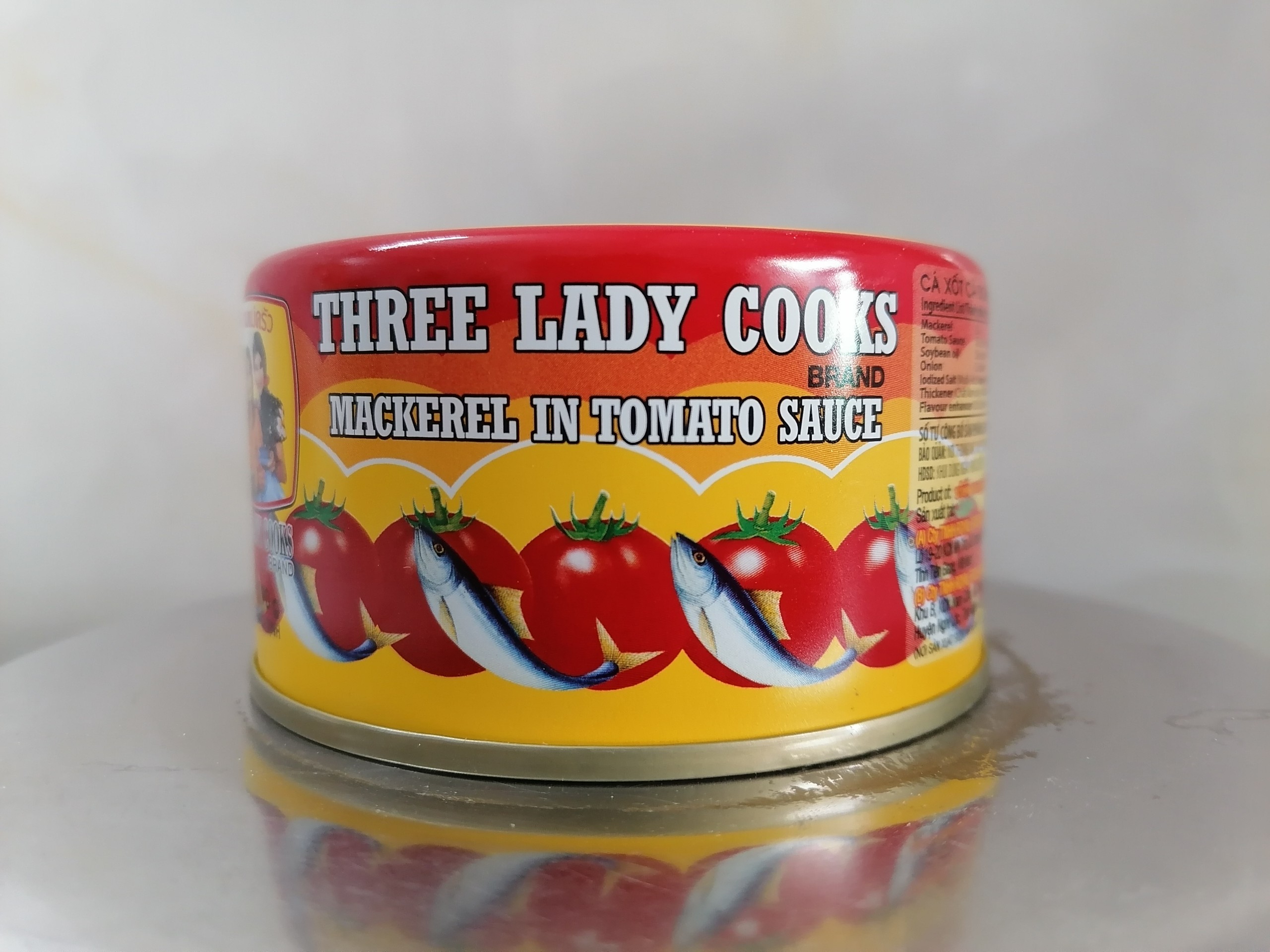 Cá nục xốt cà 3 cô gái three lady cooks mackerel in tomato sauce