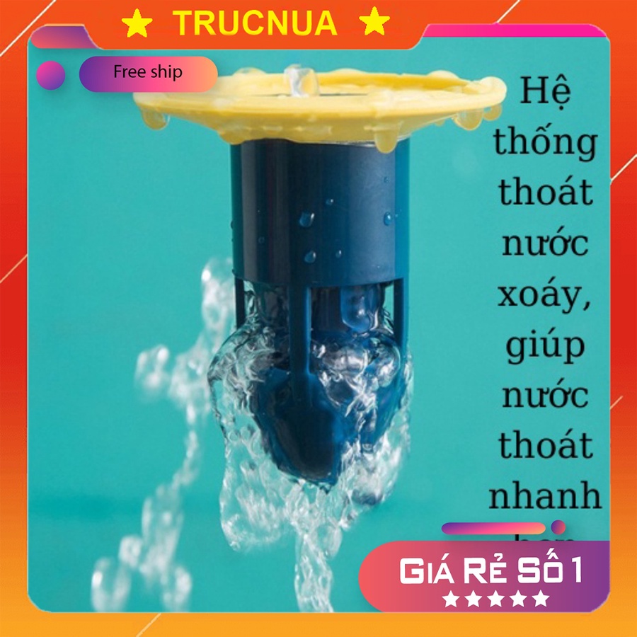 Bịt cống chặn mùi hôi cống. Bộ nắp phễu thoát sàn chống trào ngược ngăn côn trùng