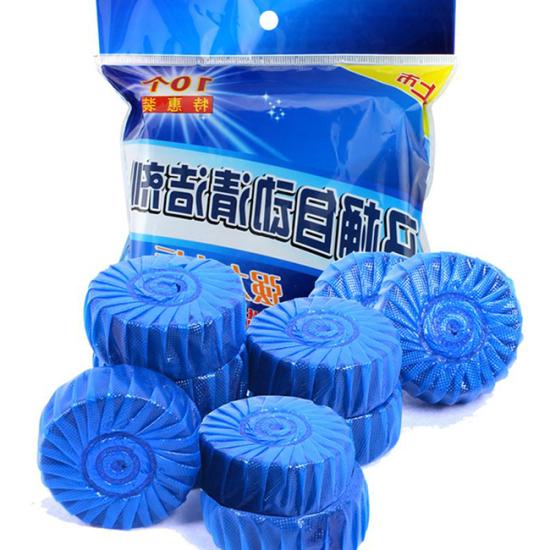 Combo 10 viên tẩy bồn cầu siêu sạch, viên tẩy bồn cầu màu xanh siêu sạch mùi thơm dịu nhẹ