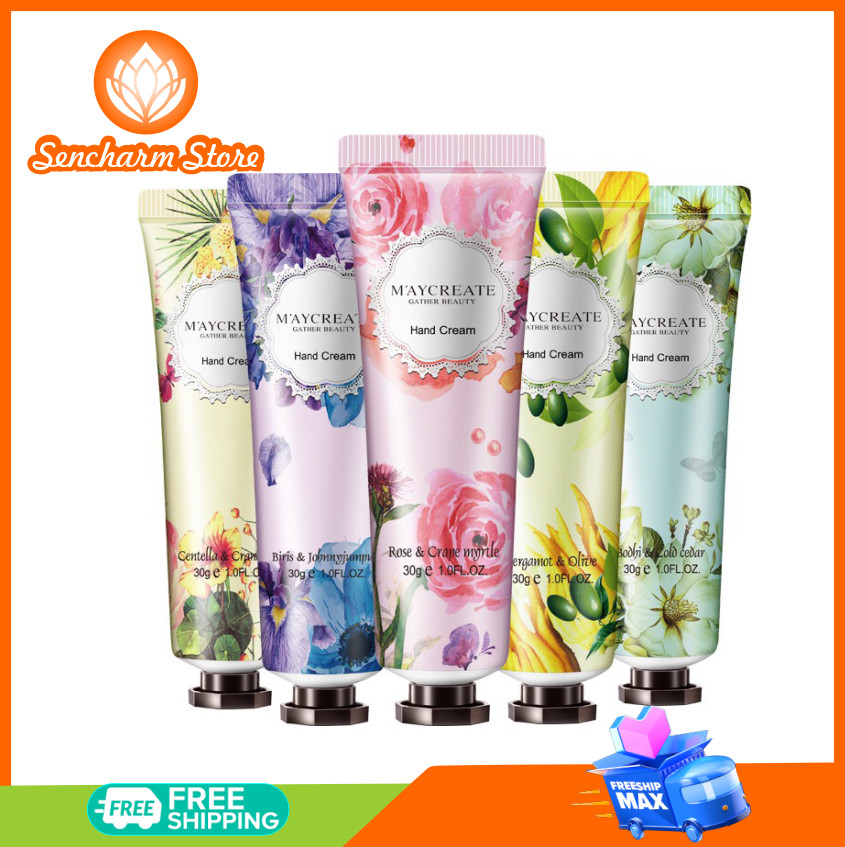 [HCM][CHÍNH HÃNG] Kem dưỡng da tay Maycreate - SENCHARM - Tuýp 30g giúp mịn da giảm khô tay mùa nắng nóng