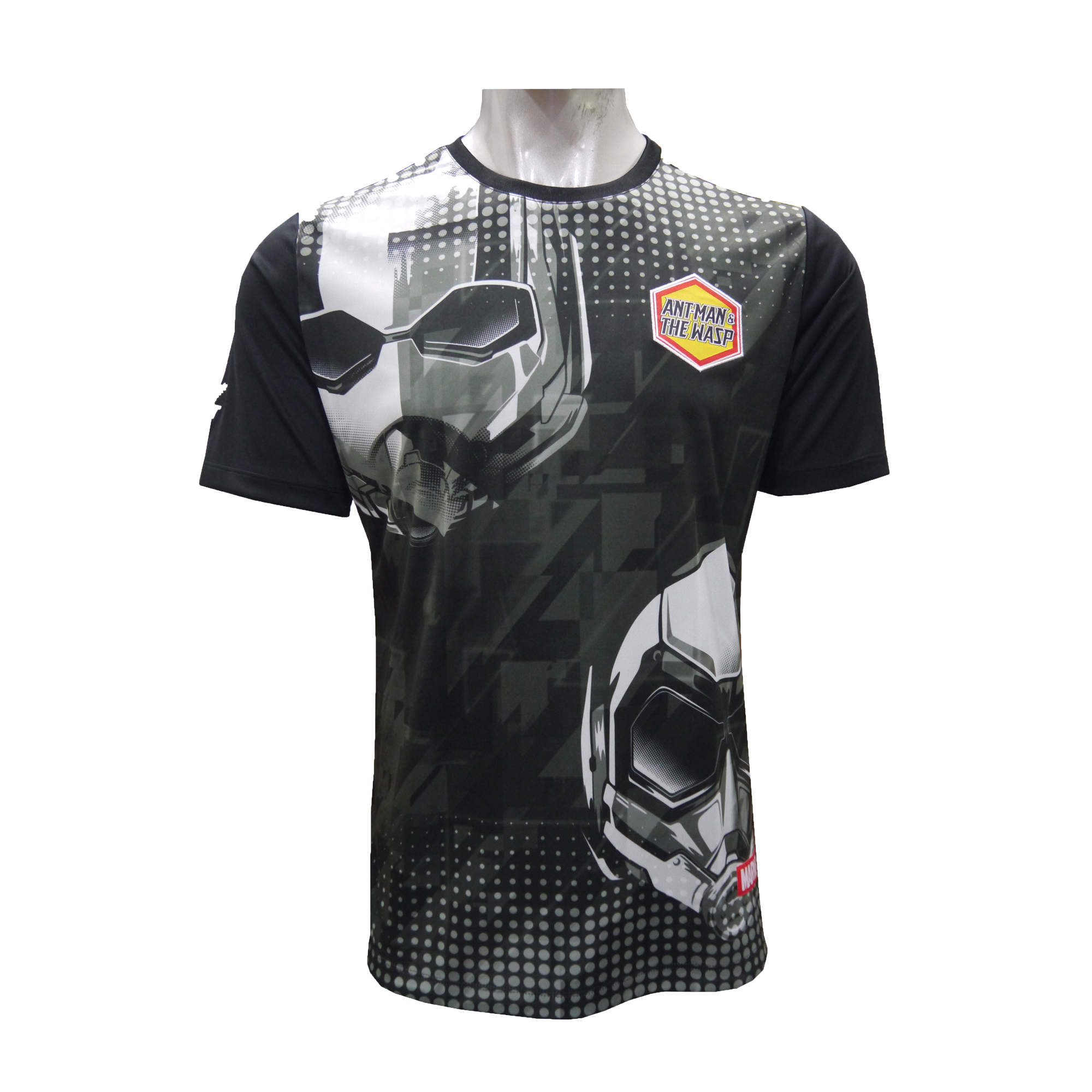 Áo thun nam ngắn tay hoạ tiết Marvel Ant-man chính hãng thương hiệu FBT sports Thái Lan, mã sản phẩm 12T-199