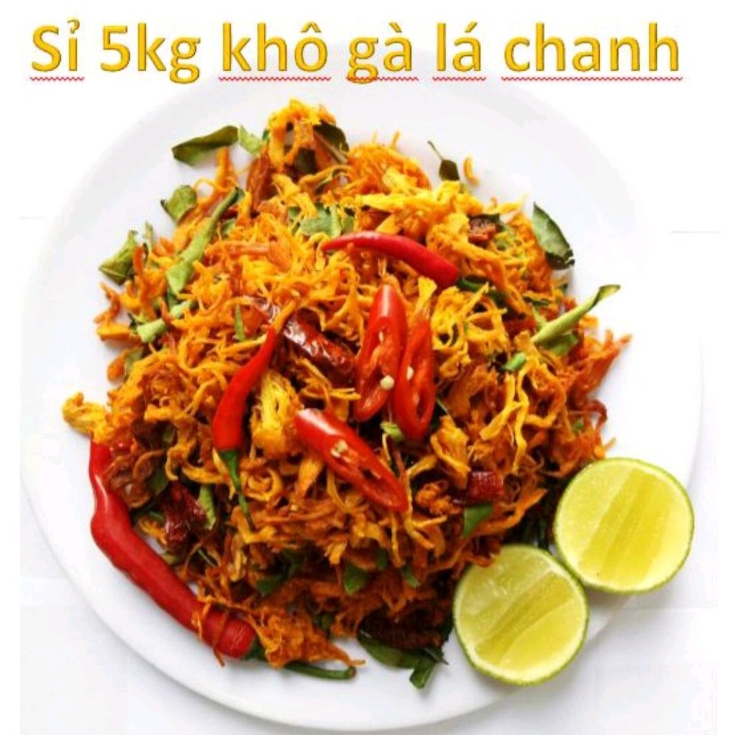 Khô gà xé cay lá chanh loại ngon 30g