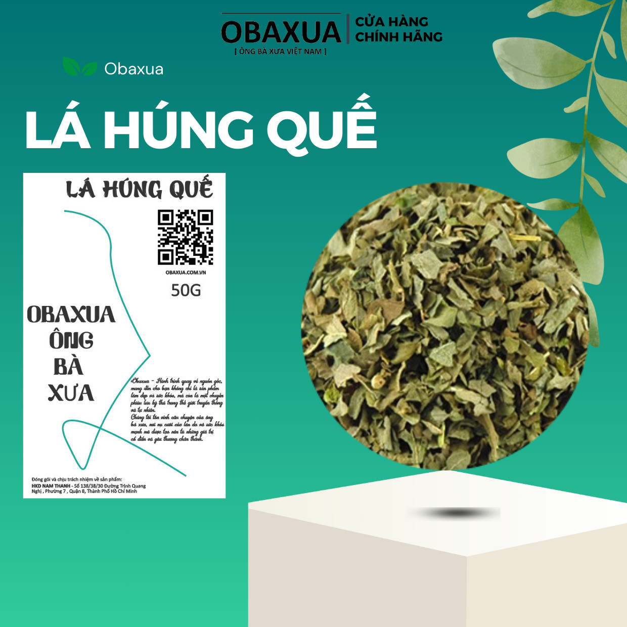 Lá Húng Quế Sấy Khô Obaxua - Hương Vị Địa Trung Hải Trong Tầm Tay Bạn