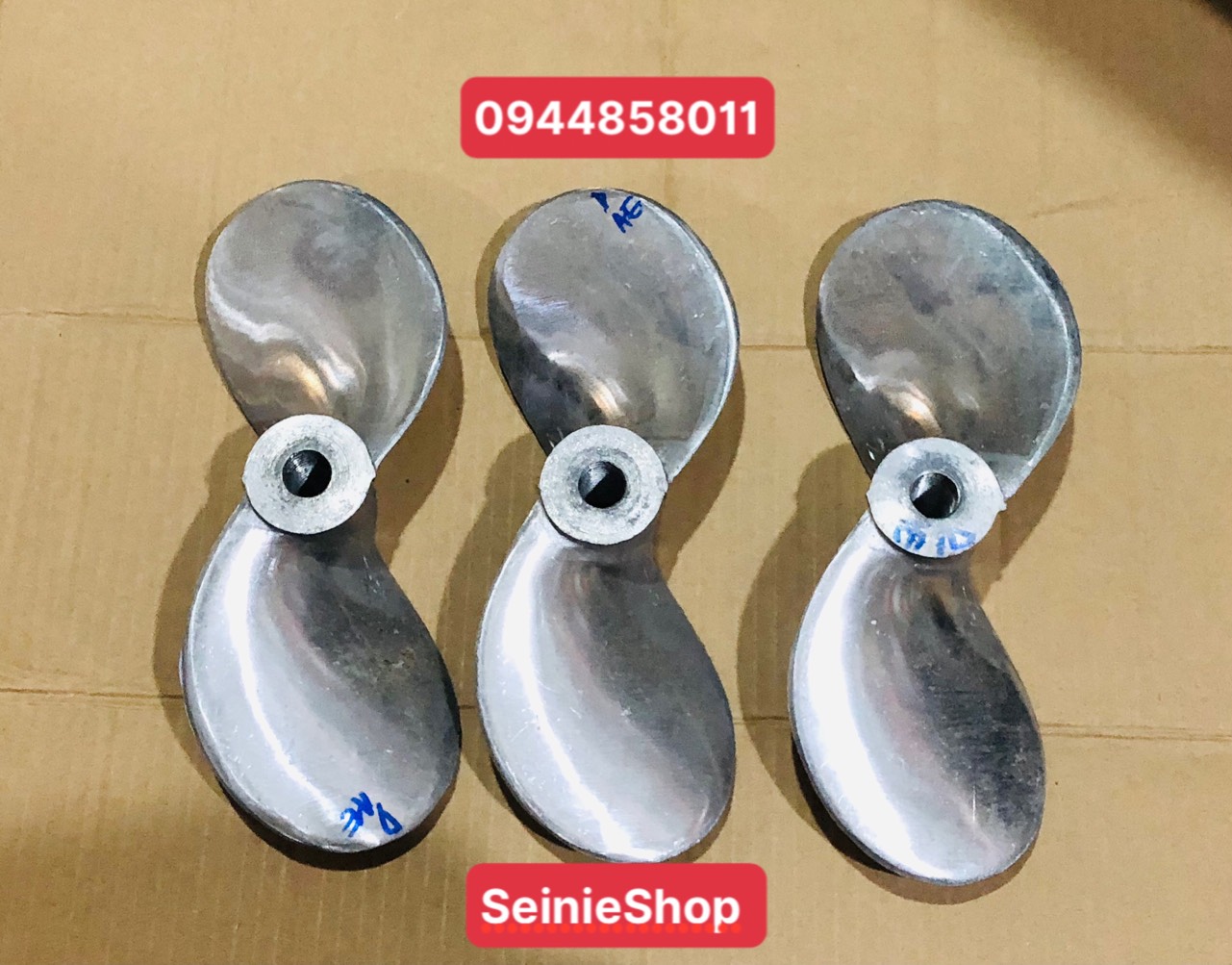 Chân vịt 2 cánh 22cm, 24cm ren 14mm, 16mm
