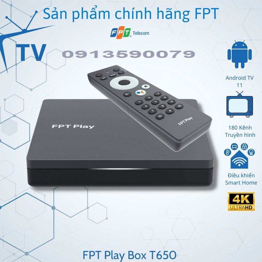 FPT PLAY BOX 2021 RAM 2G T650 ANDROID TV 10  ĐIỀU KHIỂN TÌM KIẾM GIỌNG NÓI ĐỦ TRUYỀN HÌNH MIỄN PHÍ GÓI MAX