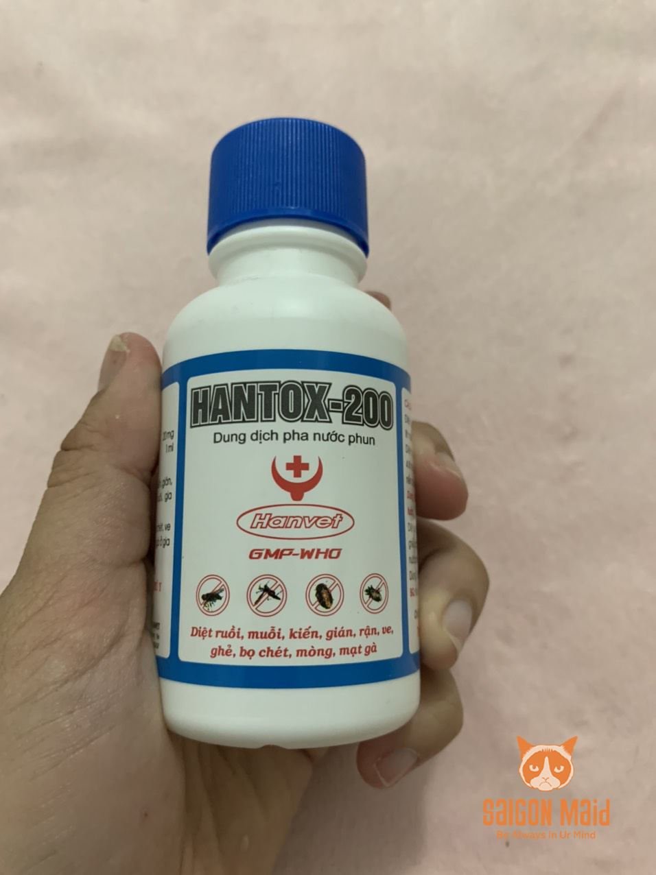 HANTOX- 100ml phun xịt tiêu diệt ve, bọ chét