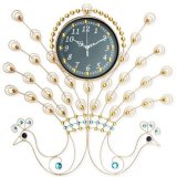 Đồng hồ trang trí hai con công WA-005