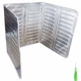 [HCM]Dụng cụ chắn văng dầu mỡ tấm chắn bếp cách nhiệt miếng chắn chông văng dầu màng chắn văng dầu màn ngăn chắn văng dầu (Bạc)