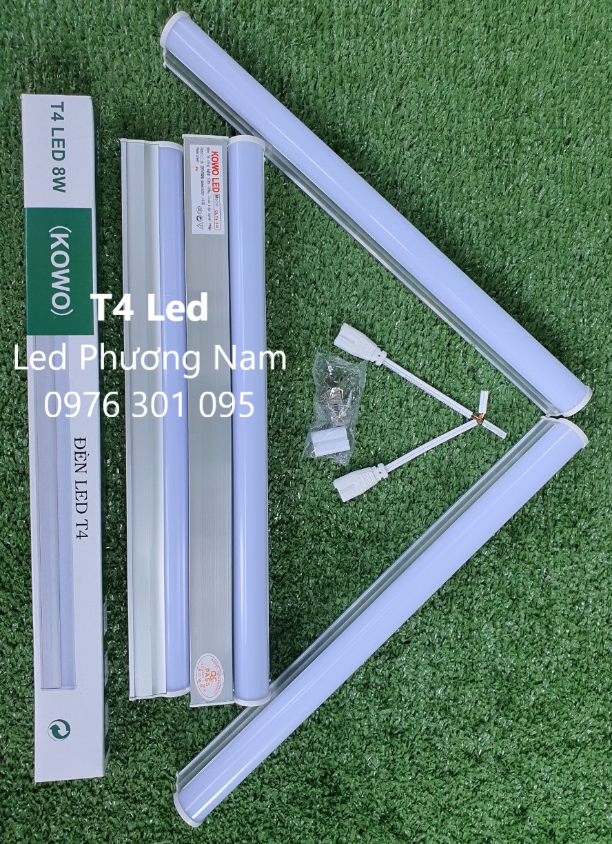 Bộ Đèn Led Liền Máng T4 từ 30cm đến 1m2 (Trắng - Vàng)