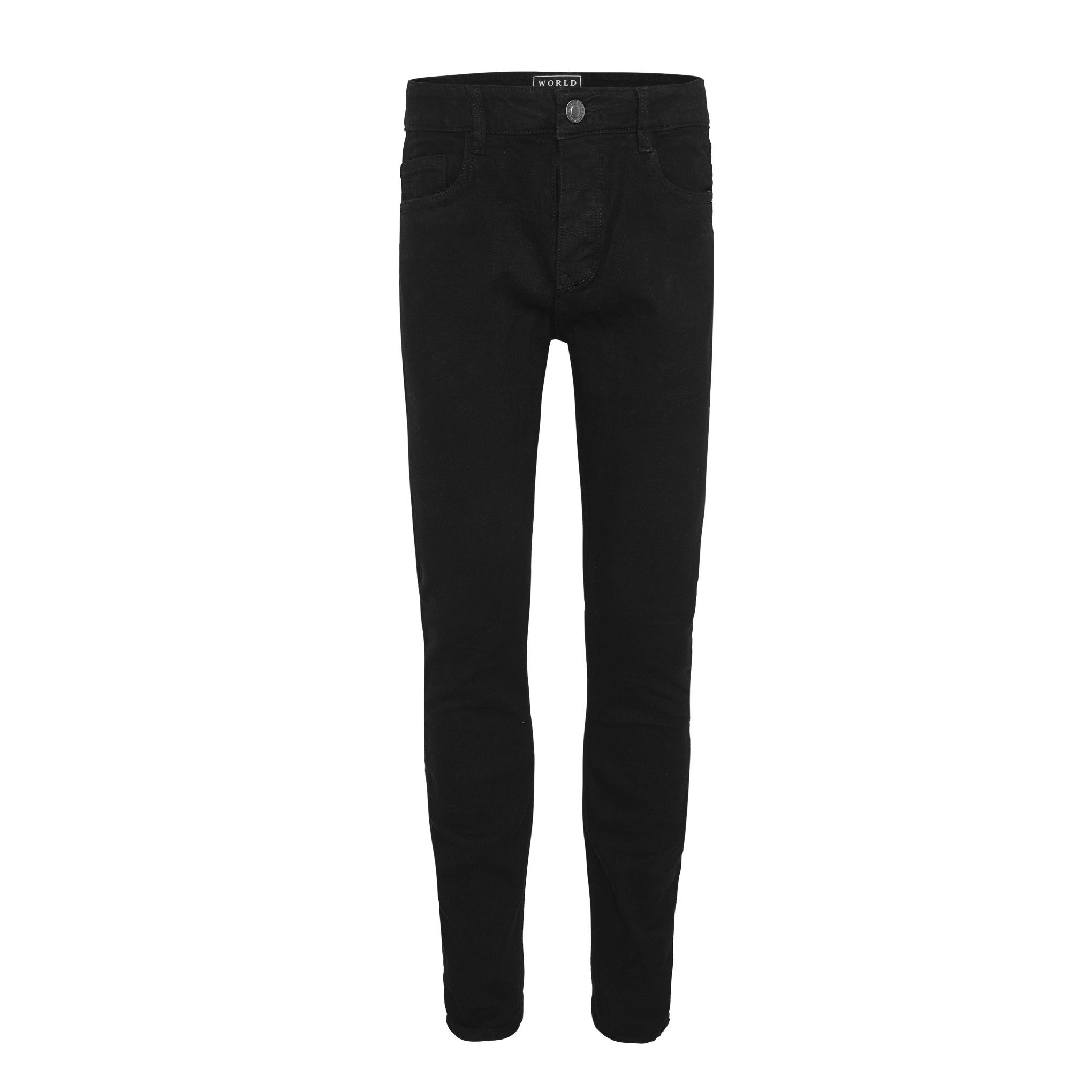 Quần Jeans đen trơn Cotton Chinh Hang | Black Skinny Jeans