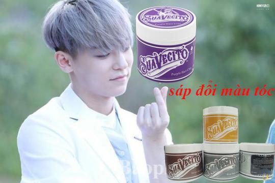 Sáp tóc-wax tóc,tạo màu, sáp vuốt tóc lên màu cho tóc, thay đổi được nhiều màu tóc như mong muốn, sáp màu mới 1