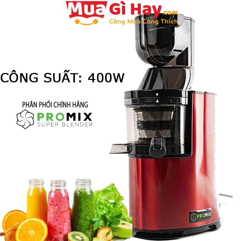 Máy ép trái cây chậm promix pm-800 loại tốt đa năng công suất 400w ép kiệt chạy êm