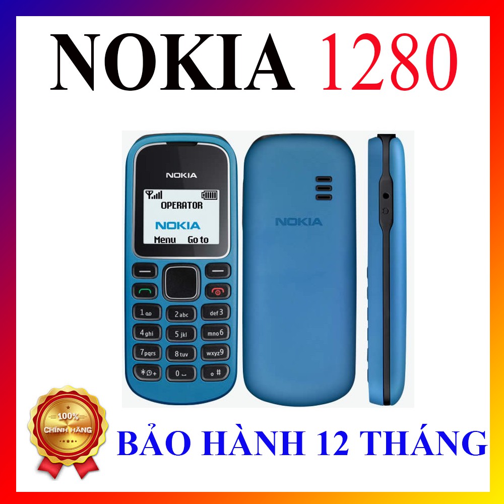 Điện thoại nokia 1280 kèm pin và sạc
