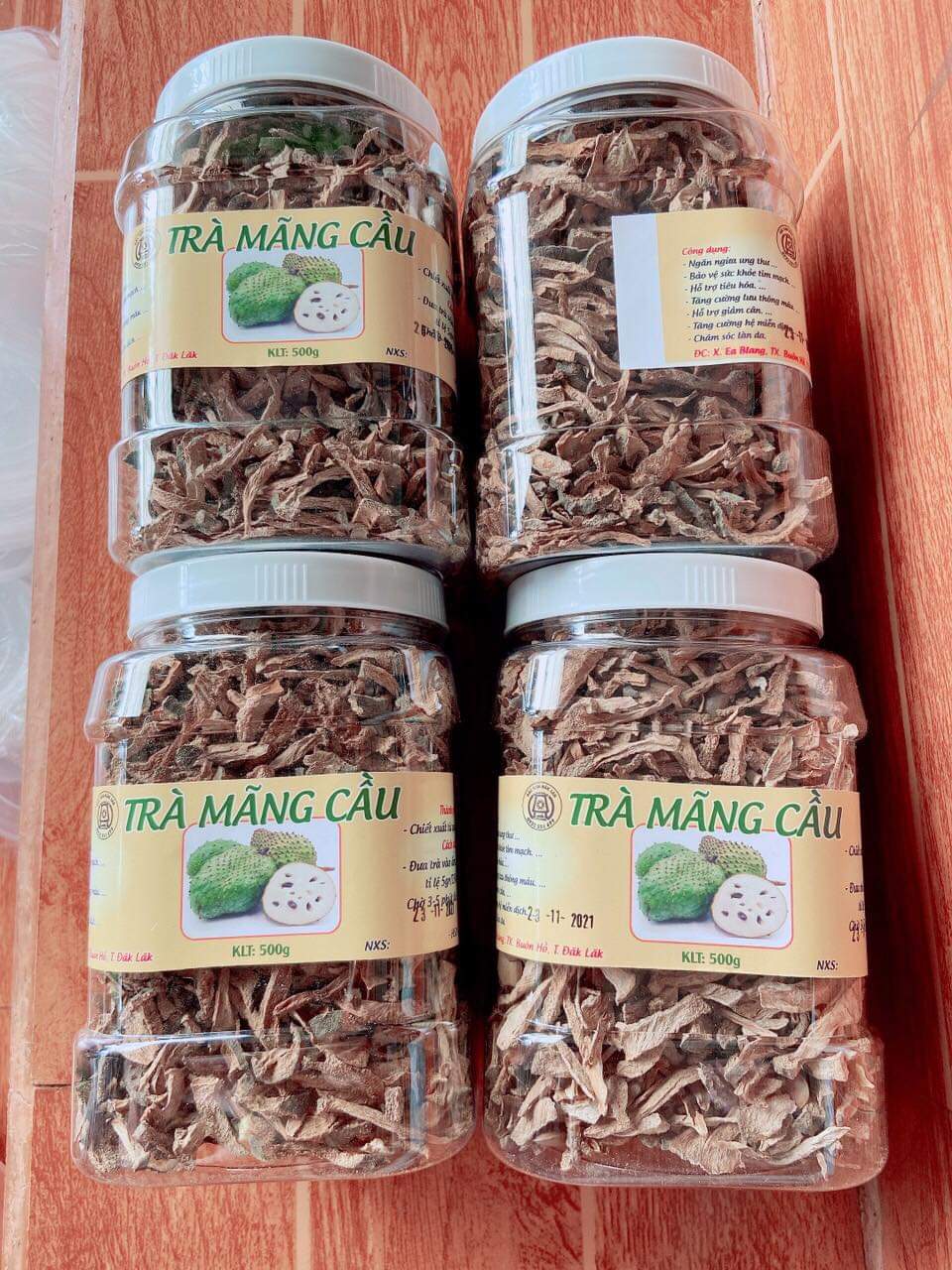 Trà mãng cầu xiêm Đăk Lăk nhà làm hảo hạng - 500g