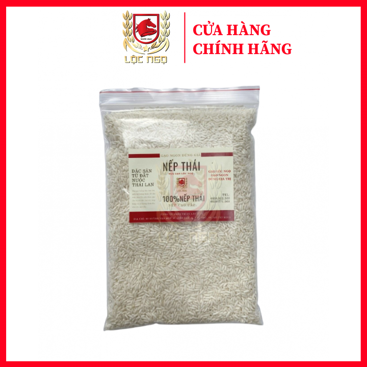 Gạo Nếp Thái Lan Gói 500G Loại 1 Thơm Ngon
