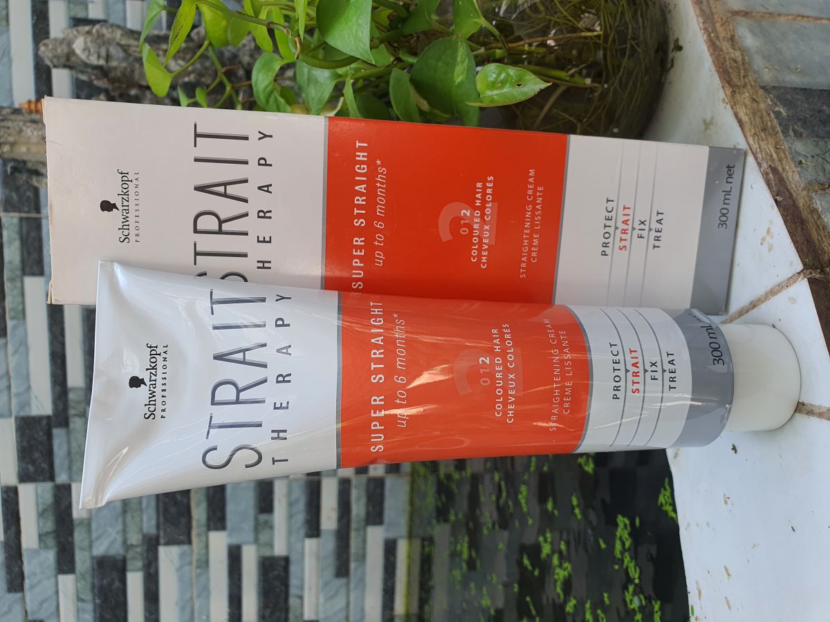 Kem duỗi tóc schwarzkopf strait therapy số 2