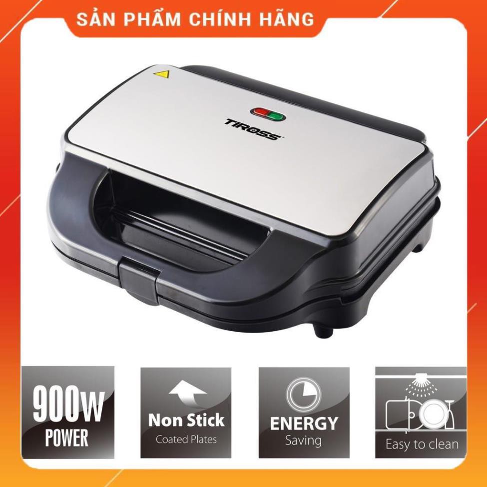 Máy kẹp nướng bánh mỳ sandwich tiross ts9655 - bảo hành 12 tháng huy anh