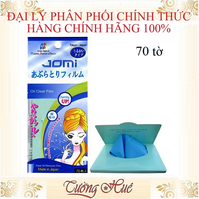 Giấy Thấm Dầu Jomi Oil Clear Film - 70 tờ (Có lựa chọn)