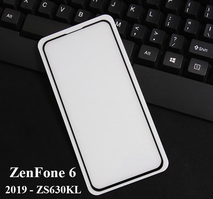 [HCM]Kính Cường Lực ASUS Zenfone 6 2019 (ZS630KL) Full Keo Màn Hình