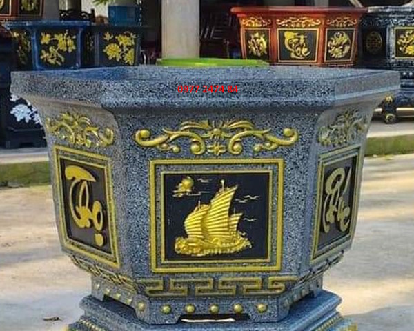 KHUÔN ĐÚC CHẬU ABS LỤC GIÁC 60 ĐẸP