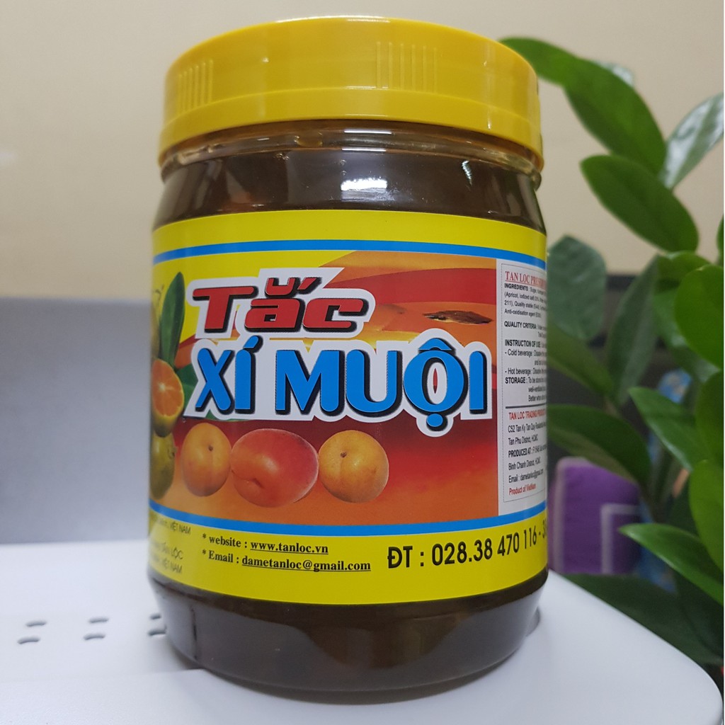 Tắc xí muội hộp 900g/tắc xí muội hộp 560g dùng pha trà chanh