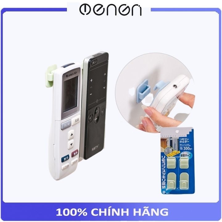 Móc dán tường treo điều khiển móc gài set 2c treo đồ đa năng nhựa abs