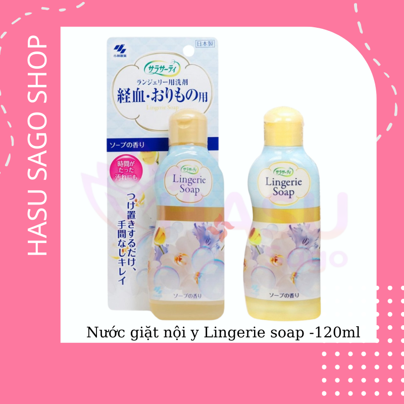 [GIẢM 5% ĐƠN 129K]Nước giặt đồ lót Lingerie 120ml