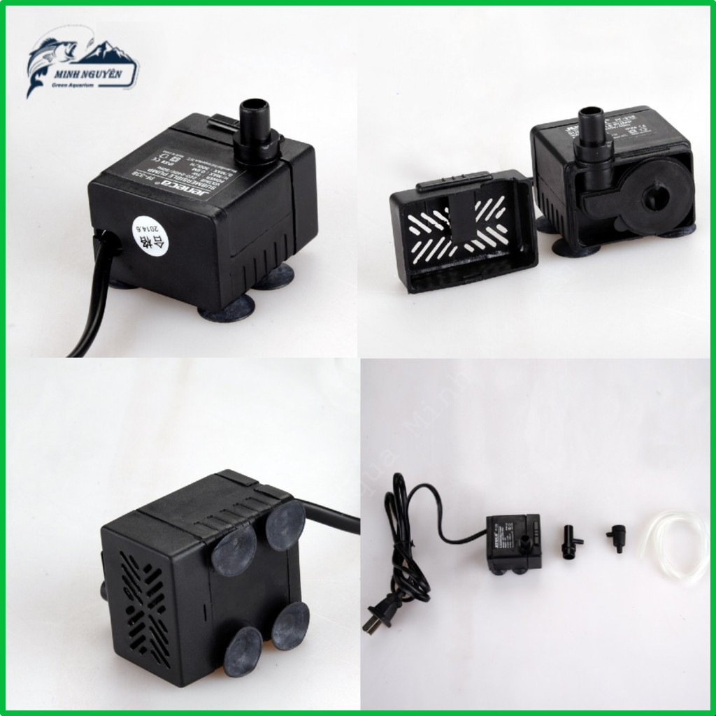 Bơm nước bể cá Jeneca PF-228/338/628 máy bơm nước chìm mini cho bể cá cảnh giá rẻ
